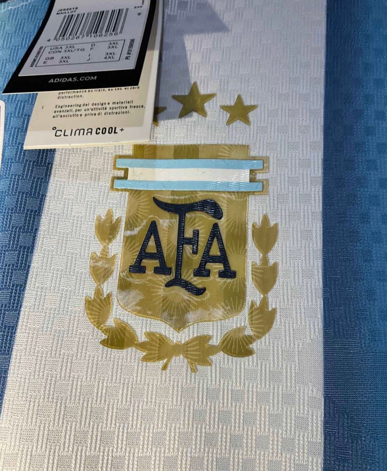Jersey ARG (Premium Jugador)